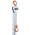 Aluminum chain block 500 kg Lifting height 3,0 m EN 13157