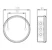 abb Junction box white 115mm ap7pp