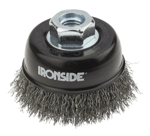 ironside Cup brush ironside m14 75mm crimped inox