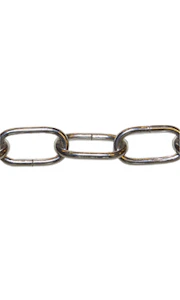 multimarine Decorative chain 2x15x10mm nikkel