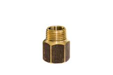 STRAIGHT CONNECTOR F/M DZR 1/2x20