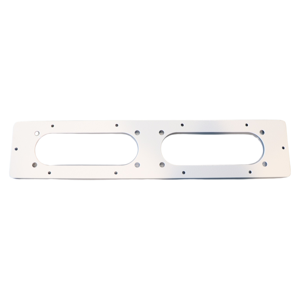 Flens for Atlantic skap 2xFL2. RAL9003
