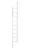 tikli Fire escape ladder 3m colour white tikli