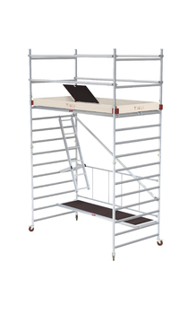 FOLDING SCAFFOLD TIKLI JUMBO 250BK+1+1 WIDE 135X250CM 2,8m