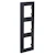 legrand Niloe step raam 3-le must