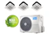 midea Multisplit midea m3o-27fn8-q kasett 3 sy r32