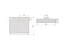 savo Spiskåpa savo fk-8105-w 50cm vit