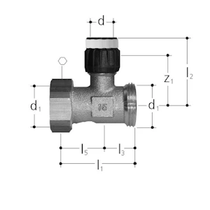 sanipex mt Kompo fördelare gf 20mm 1-anslutning rm