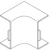 obo bettermann Inner corner obo hi 30045, 30x45 ral9010