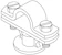 obo bettermann Rod holder 113/z-16 zn 5412609