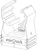 obo bettermann Sq kiinnike 12-15 harmaa 100kpl