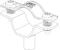obo bettermann Distantsklamber m6 avaga asg 732 20 a2 17-20mm e30-e90