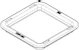 obo bettermann Kabelskyddsring 62x62mm