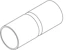 obo bettermann Extention socket, metal obo sv50 w v4a, m50, suora, hst