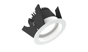 illuxtron Downlight fluxe 75 hv-fd 800lm 3k 80° wh