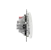 schneider electric 1 klav. perjungiklis 10a baltas