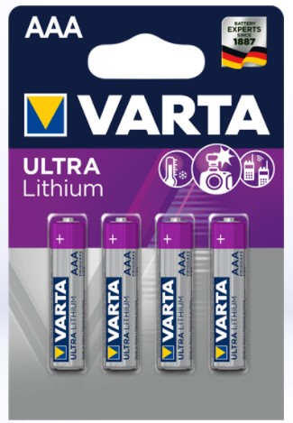 VARTA ULTRA LITHIUM AAA BLI 4