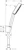 hansgrohe Hand shower set hansgrohe pulsify 105 1j 1,25m chrom