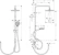 hansgrohe Showerpipe hansgrohe vernis blend reno krom