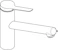 hansgrohe Kitchen mixer hansgrohe zesis m33 150 1j steel