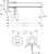hansgrohe Inbygnad väggblandare hg finoris 22,8cm m.sva