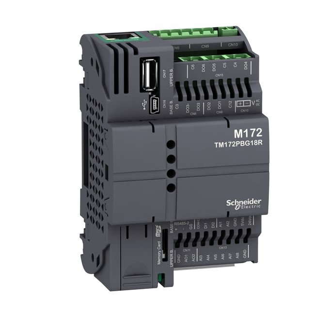 KONTROLLER MODICON TM172PBG18R 18I/O 2DI/6DO 24VAC/VDC