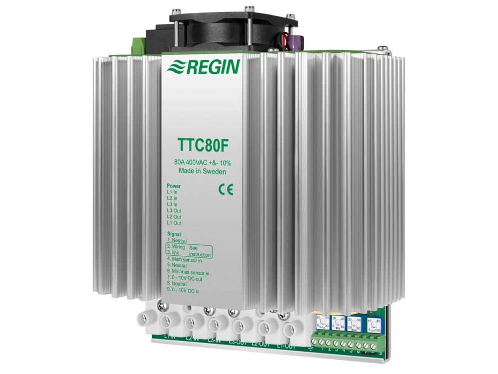 KÜTTEREGULAATOR TTC80F 3F 80A 230V/415V 0-30C DIN