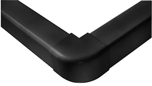 artiplastic Ac duct black artiplastic 80x60 external elbow