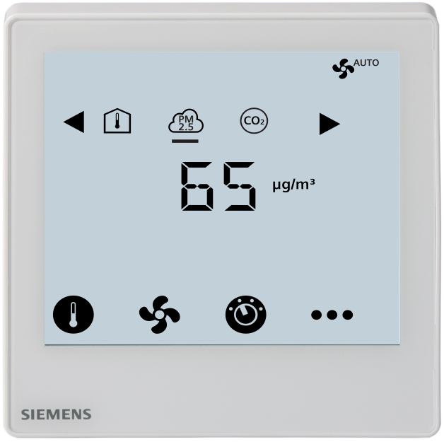 TERMOSTAAT RDG870KN KNX PM, CO2, VENT