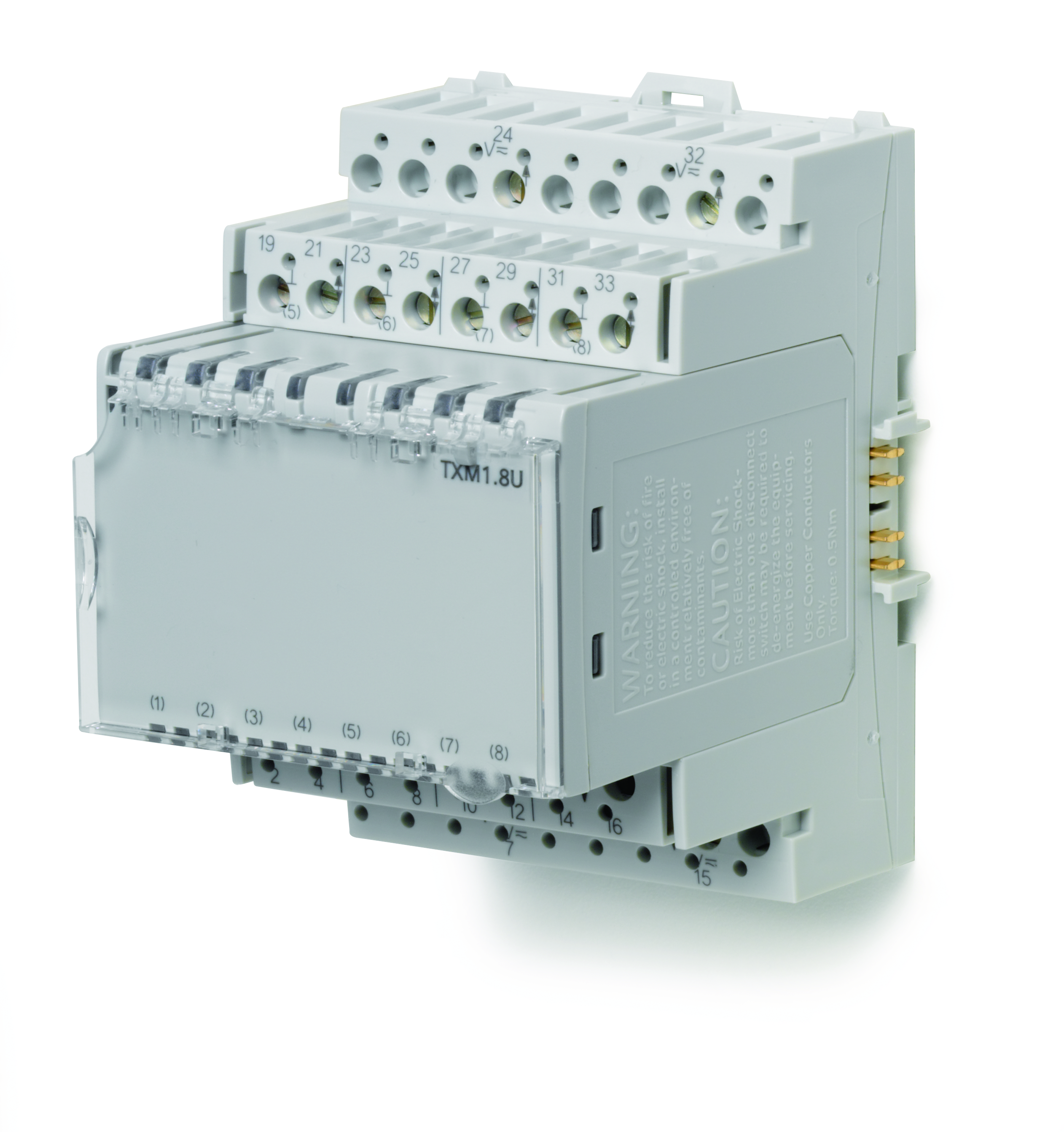 UNI.SISEND/VÄLJUND DESIGO TXM1.8U 8I/O