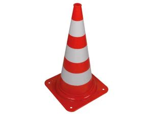 tamrex Ohutuskoonus 320mm valgete triipudega