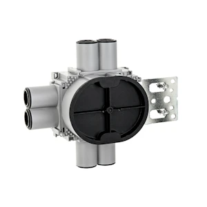 sg armaturen Veggboks 1,5 21/24mm 6-løp stender horisont