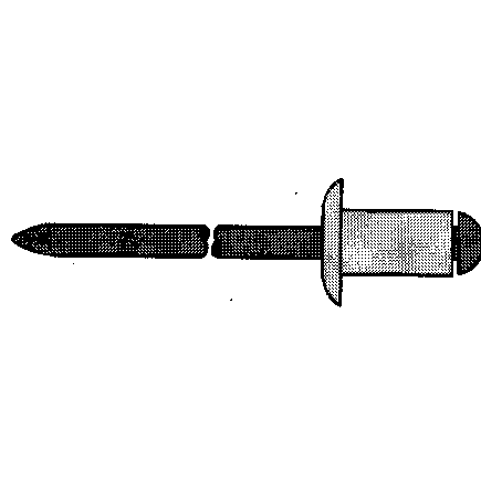 bufab Pop-niitti kupukanta 3,2x8 st/st (teräs) 1000kpl