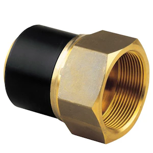 georg fischer Tra adapter gf d75x2½ pe/brass female