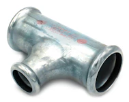 PRESS T-PIECE REDUCER ZN 76,1x54x76,1 RM