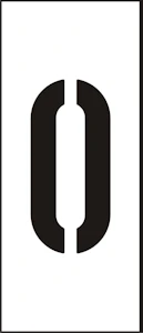 hammarprodukter Märksystem h25 vit bokstav o