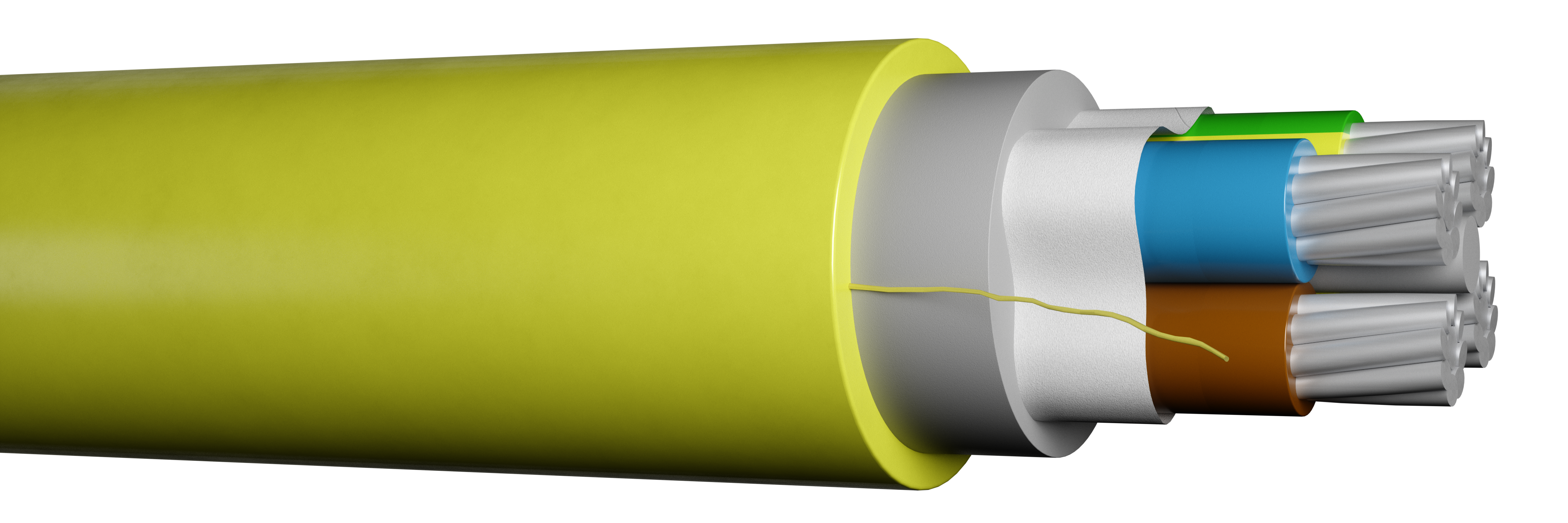 KRAFTKABEL SE-N1XE-AR 4G16 GUL