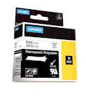 RHINO PERM.POLY. 9MM SORT/HVIT