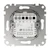 schneider electric Dimmer exxact tryck led 100w vit