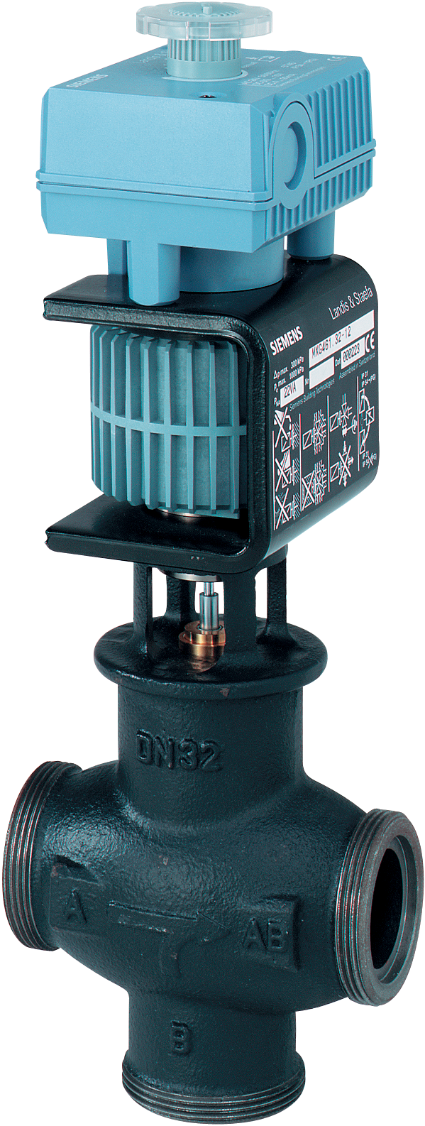 2-TEE MAGNETVENTIIL MXG461.40-20 DN40 KVS=20