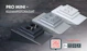 dreamled Socket outlet pro mini 2s/16a/ ip20/ ppj/alu