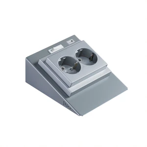 dreamled Socket outlet pro mini plus 2s/16a/ip20/ppj/kyt/1x/alu