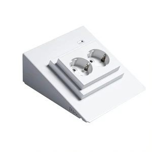 dreamled Socket outlet pro 2s/ 16a/ ip20/ ppj/ wht
