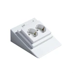 SOCKET OUTLET PRO MINI PLUS 2S/16A/IP20/PPJ/KYT/1X/WHT