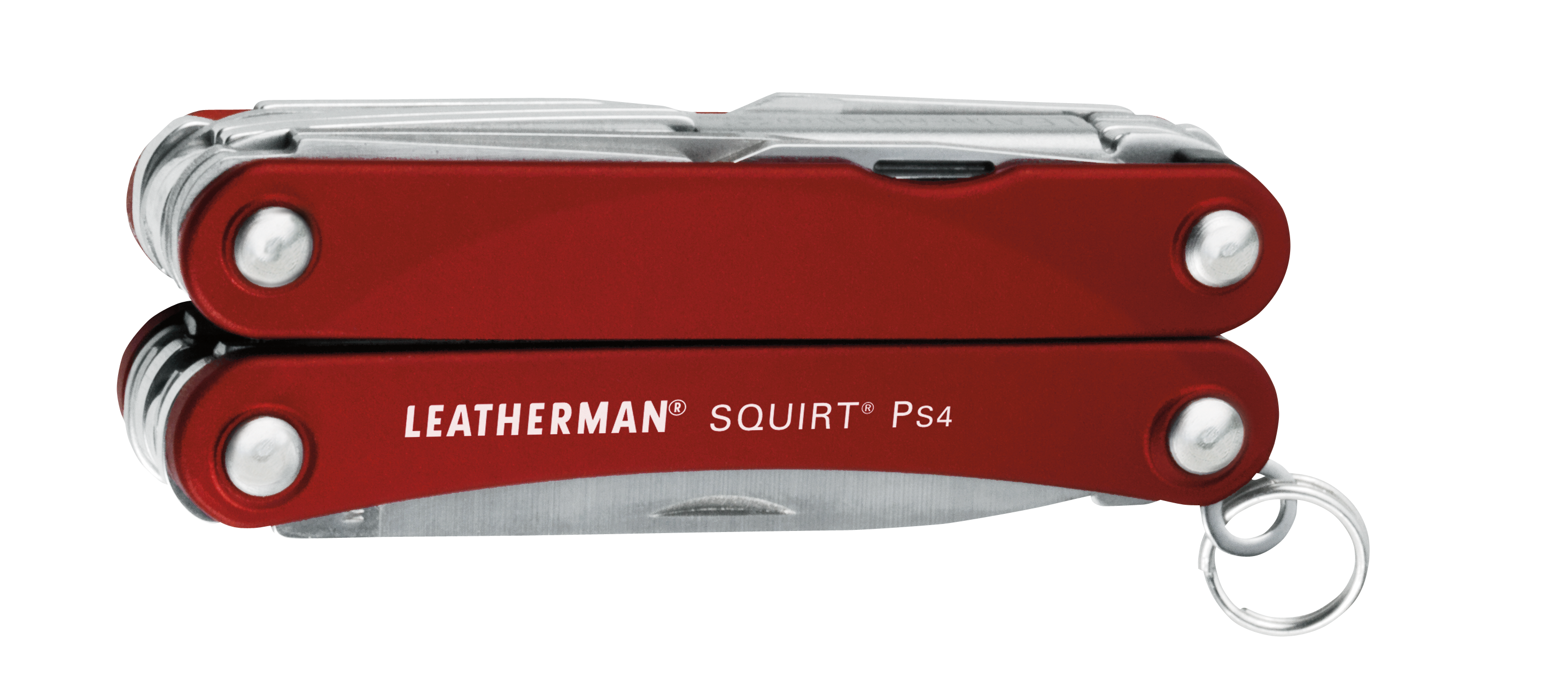 leatherman Multifunktionstång leatherman squirt ps4 röd ingen holster