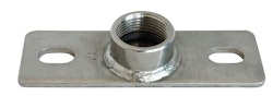 PIPE SUPPORT SYSTEM PLATE R 1/2