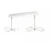 philips Ceiling luminaire vaganza bar/tube led white 4x7