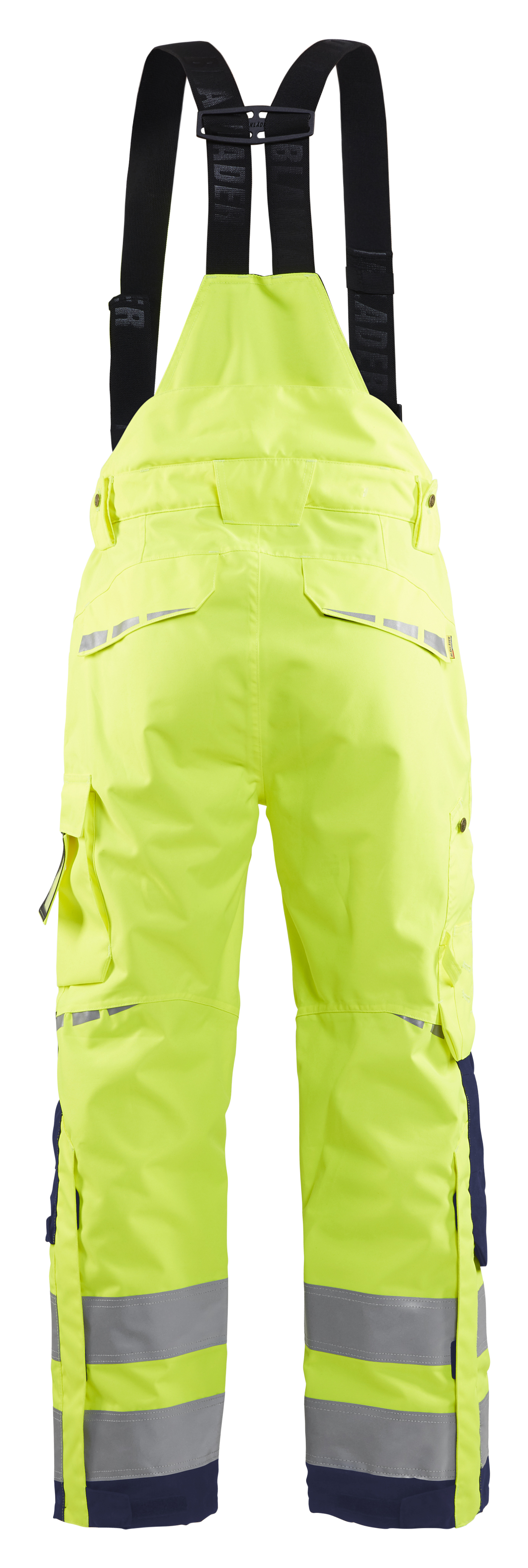 blåkläder Trousers blåkläder size d84 yellow/navy blue