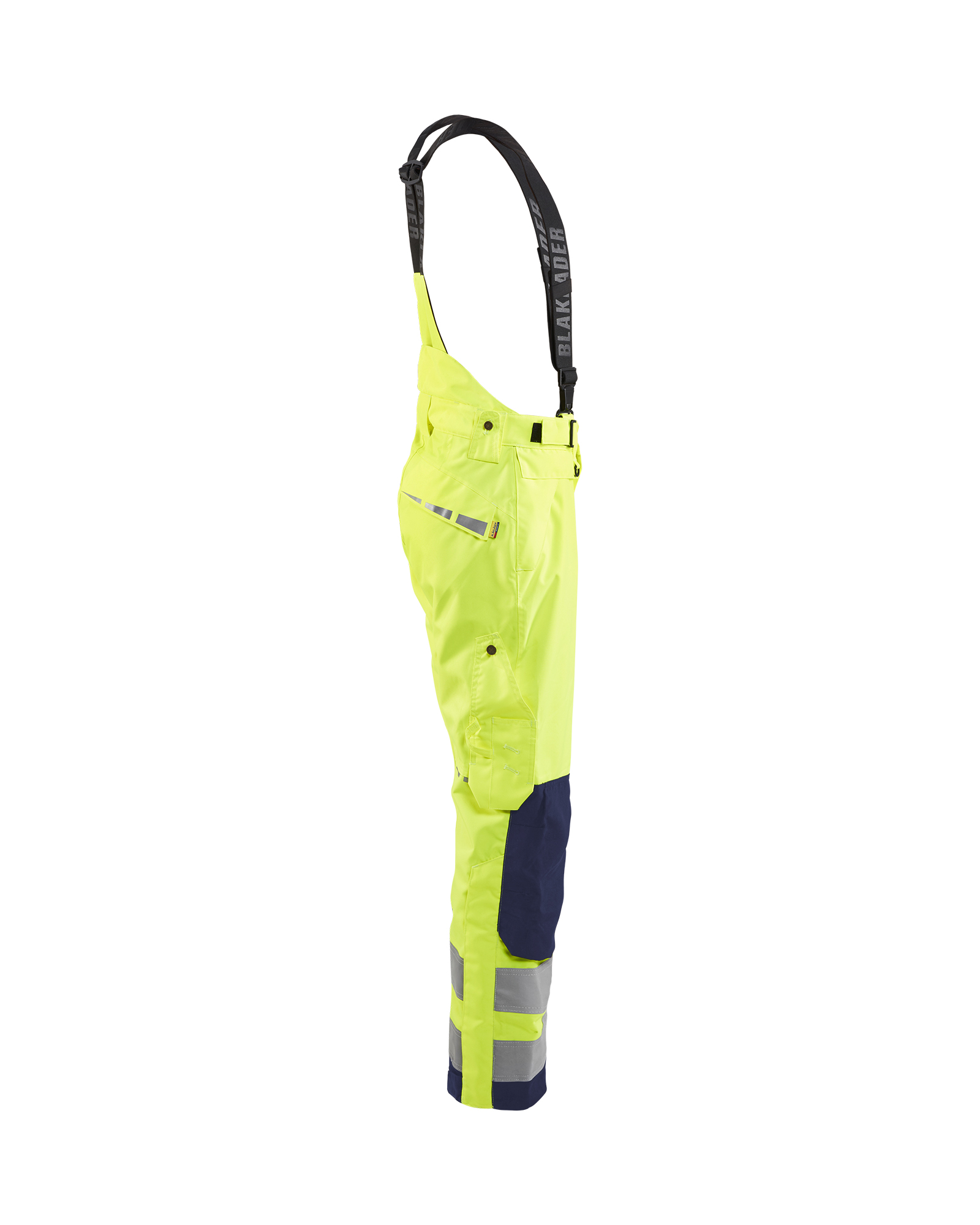blåkläder Trousers blåkläder size d84 yellow/navy blue