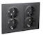 schneider electric 2h-ramme plus dblstikk so 5202 elko